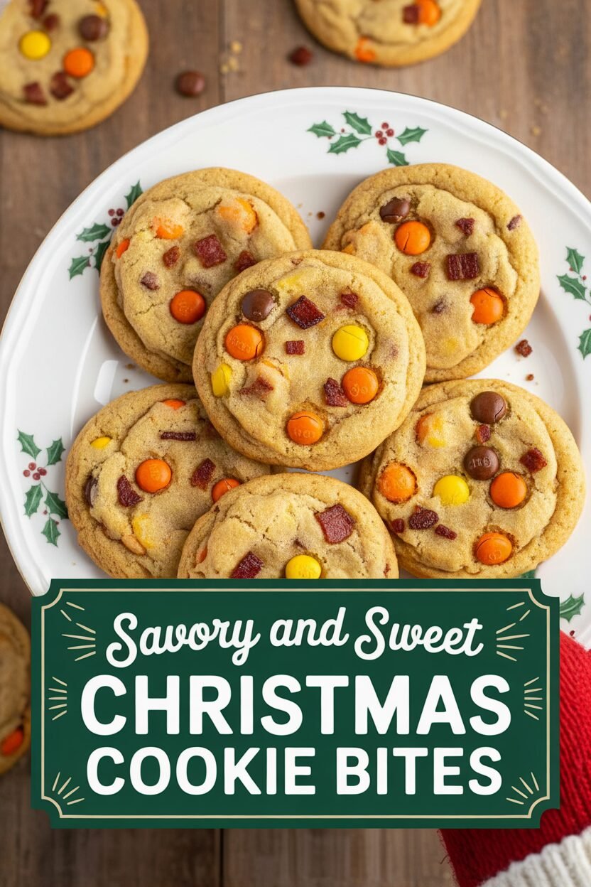 Savory and Sweet Christmas Cookie Bites