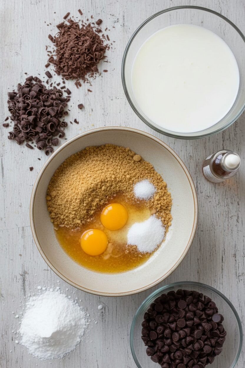 Silent Night Chocolate Graham Pie