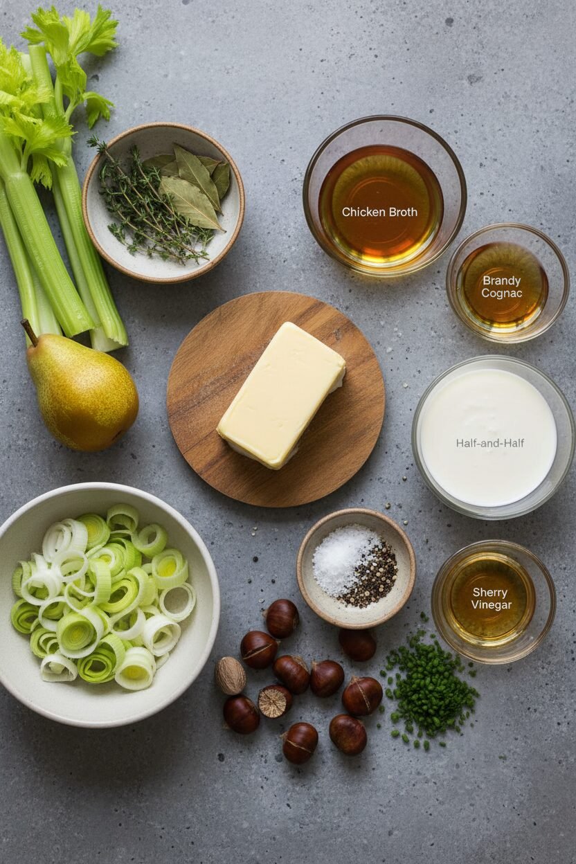 Silken Chestnut Christmas Bisque