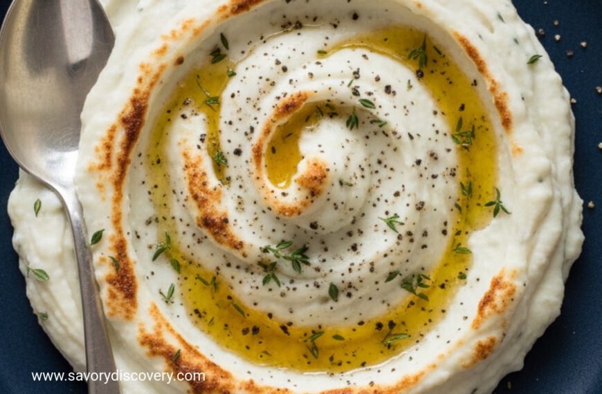 Silken Snowdrift Cauliflower Puree