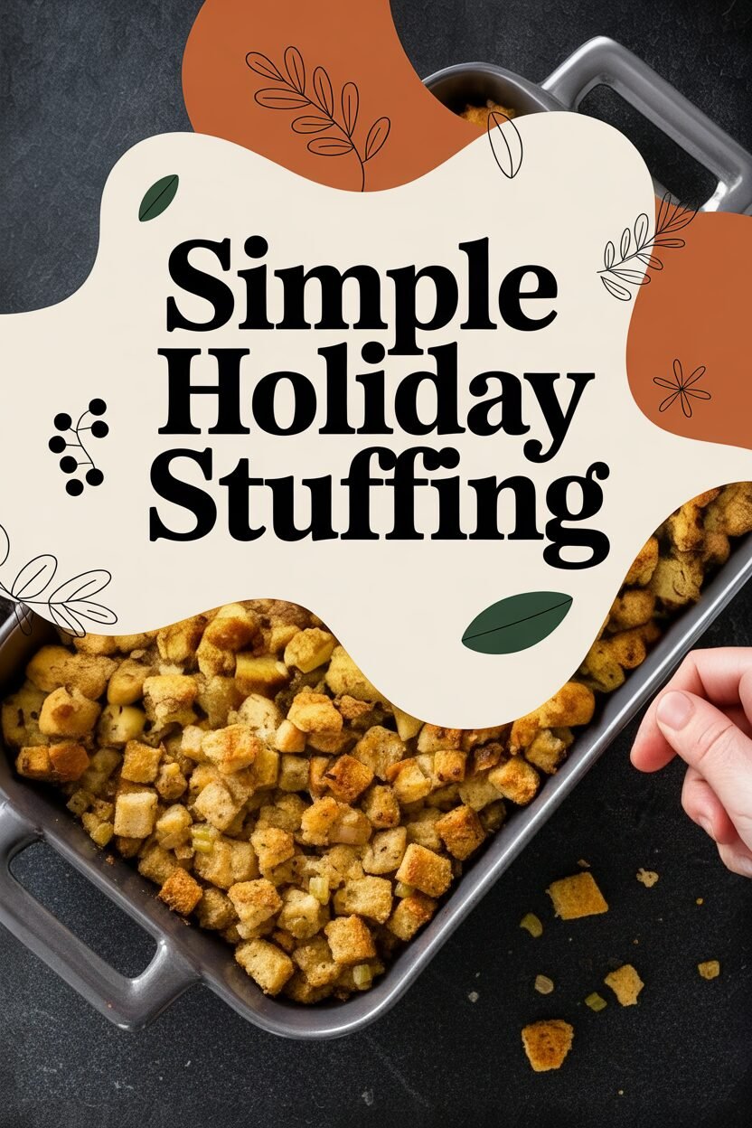 Simple Holiday Stuffing