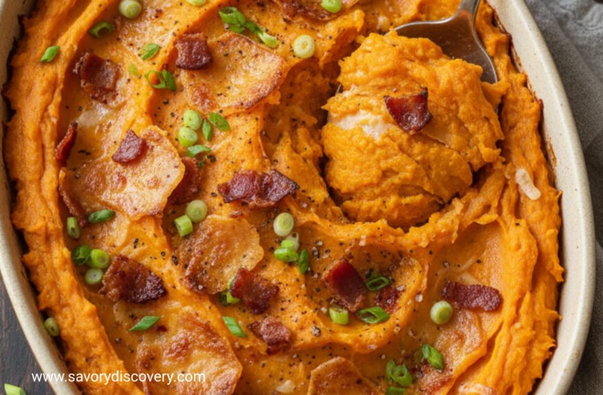 Smoked Sweet Potato Holiday Mash