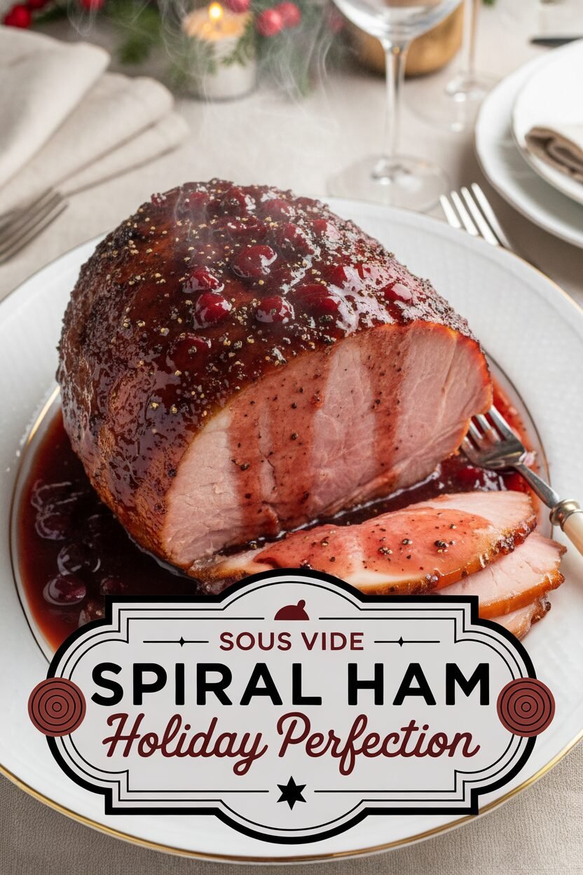 Sous Vide Spiral Ham Holiday Perfection