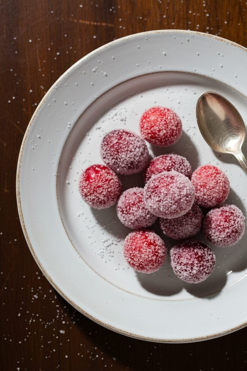 Sparkling Cranberry Snowdrift Bites