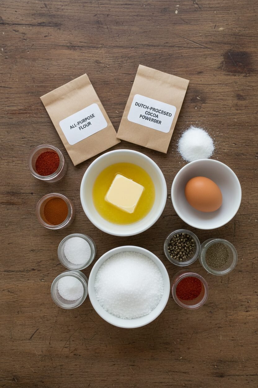 Spiced Chocolate Holiday Cookies