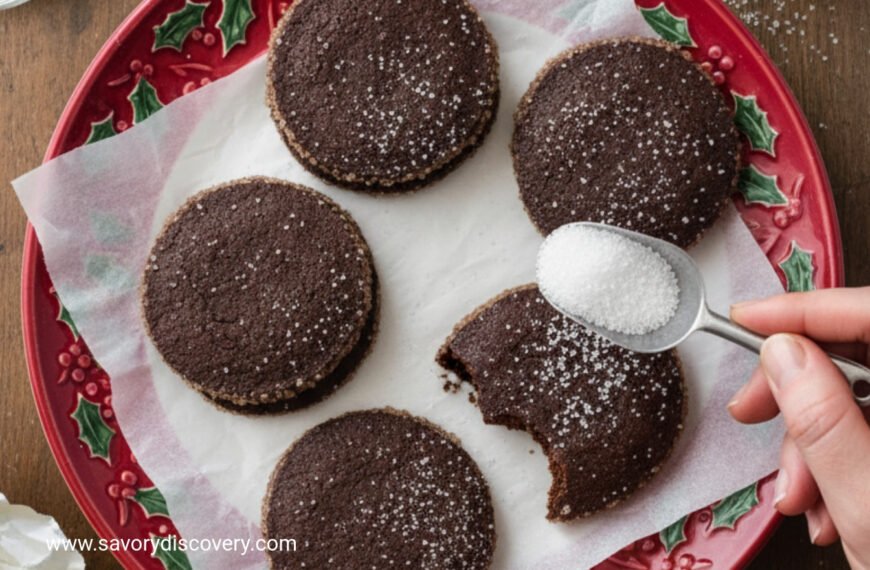 Spiced Chocolate Holiday Cookies