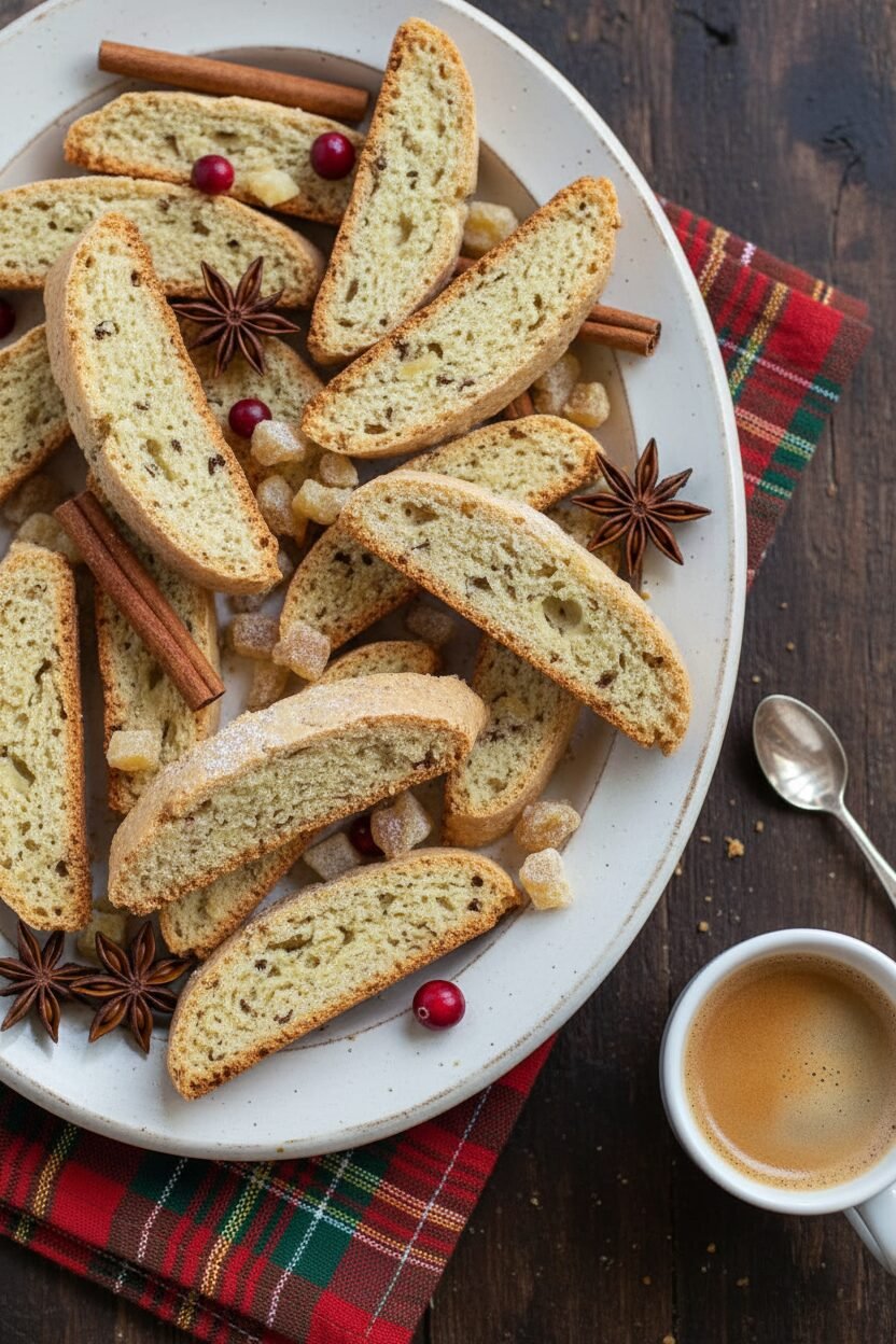 Spiced Holiday Biscotti Delights