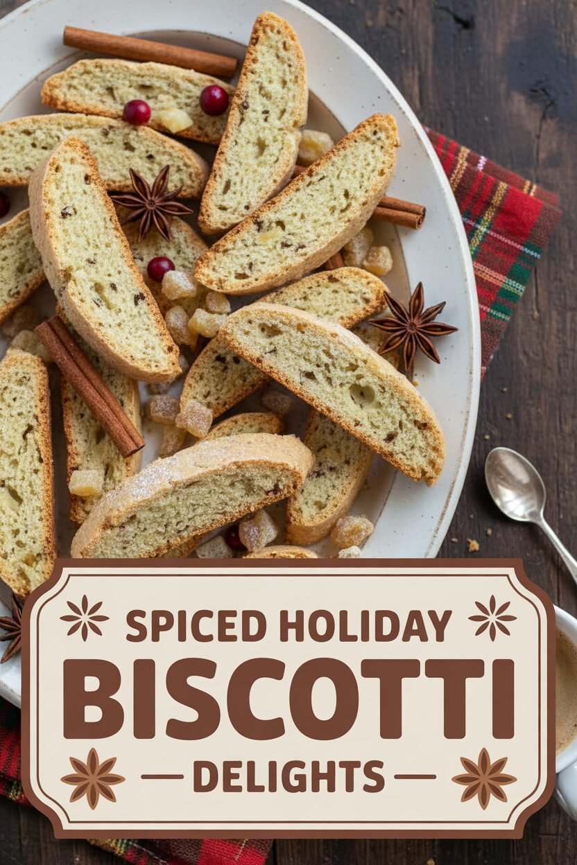 Spiced Holiday Biscotti Delights