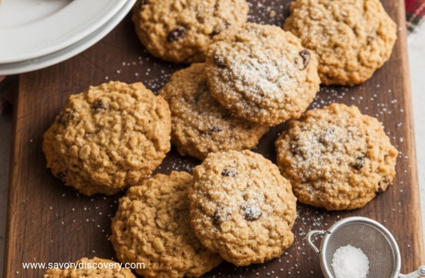 Spiced Holiday Oatmeal Raisin Bites