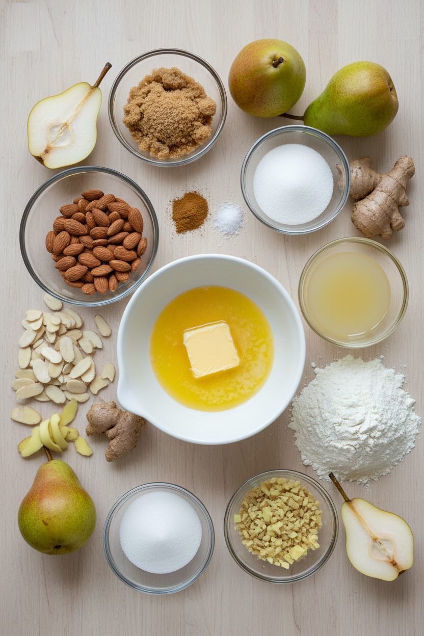 Spiced Pear and Ginger Holiday Crisp