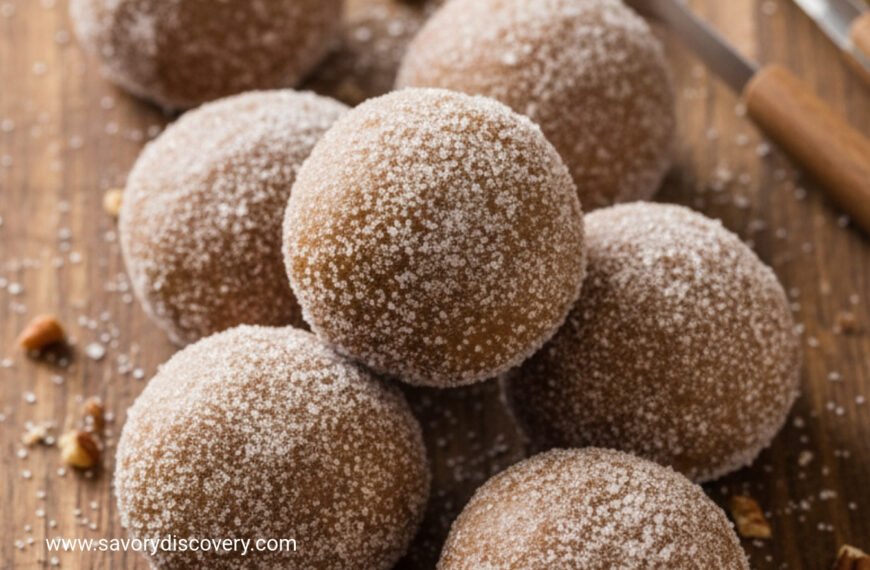 Spiced Rum Gingerbread Snowballs
