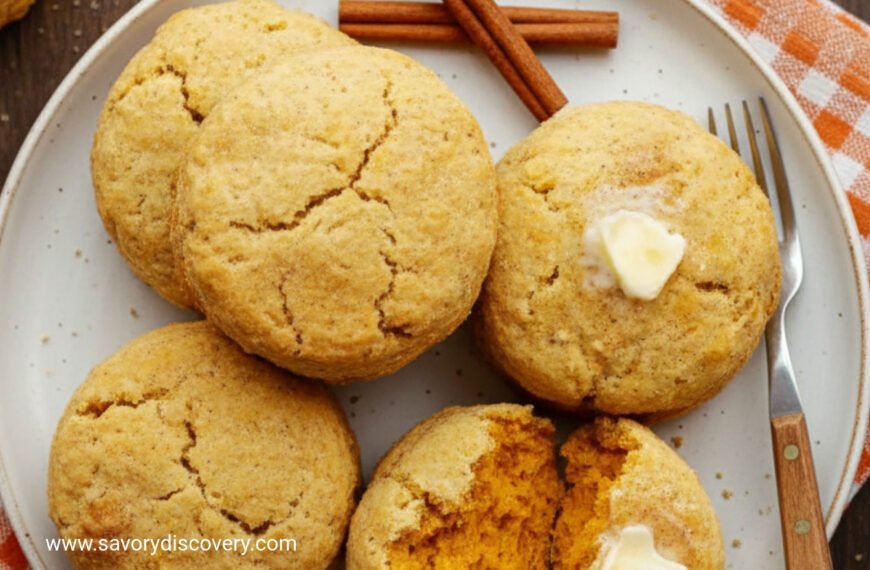 Spiced Sweet Potato Holiday Biscuits