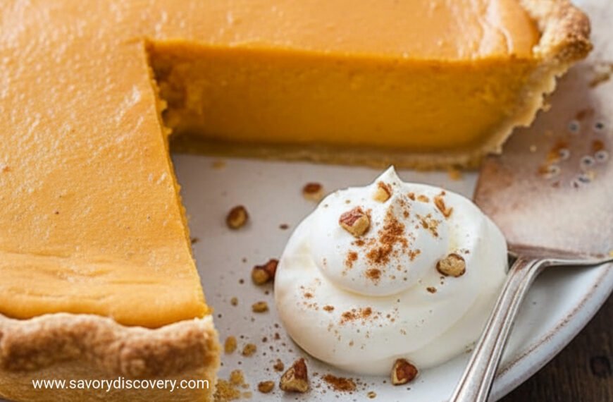 Spiced Sweet Potato Holiday Pie