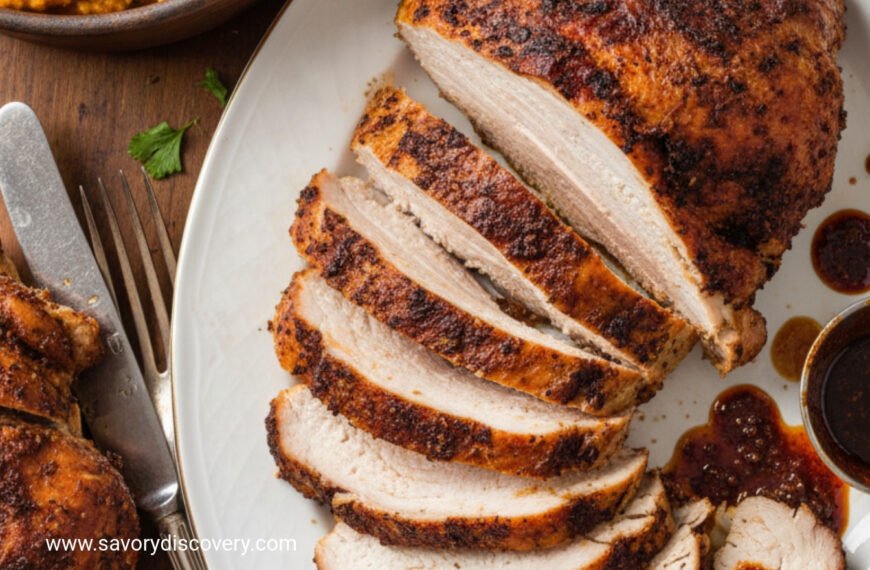 Spiced Turkey and Sweet Potato Christmas Feast