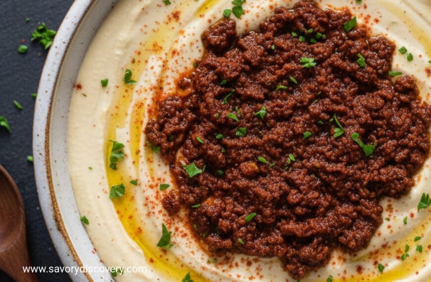 Spiced Walnut and Ultracreamy Hummus Noel