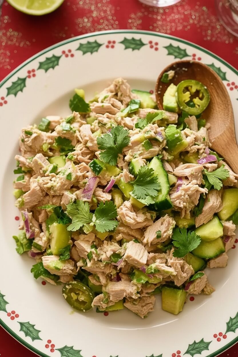 Spicy Tuna Holiday Salad