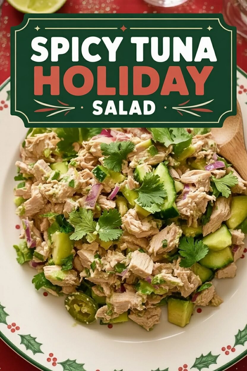 Spicy Tuna Holiday Salad