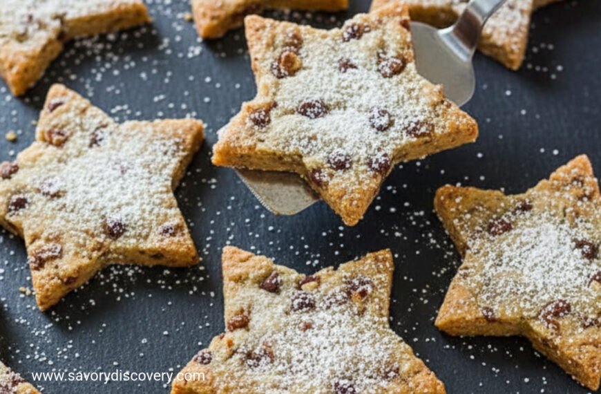 Starlight Pecan Toffee Shortbread