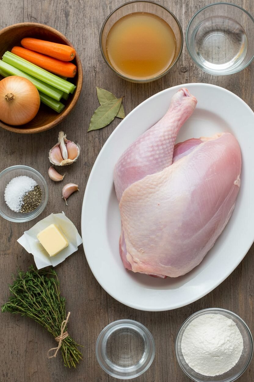 Stress-Free Holiday Feast Turkey and Gravy