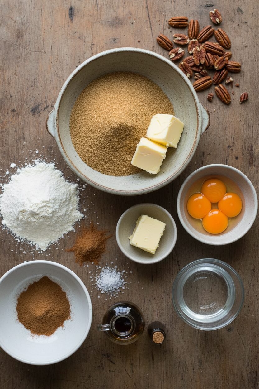 Sugar-Spared Pecan Shortbread Christmas Bites