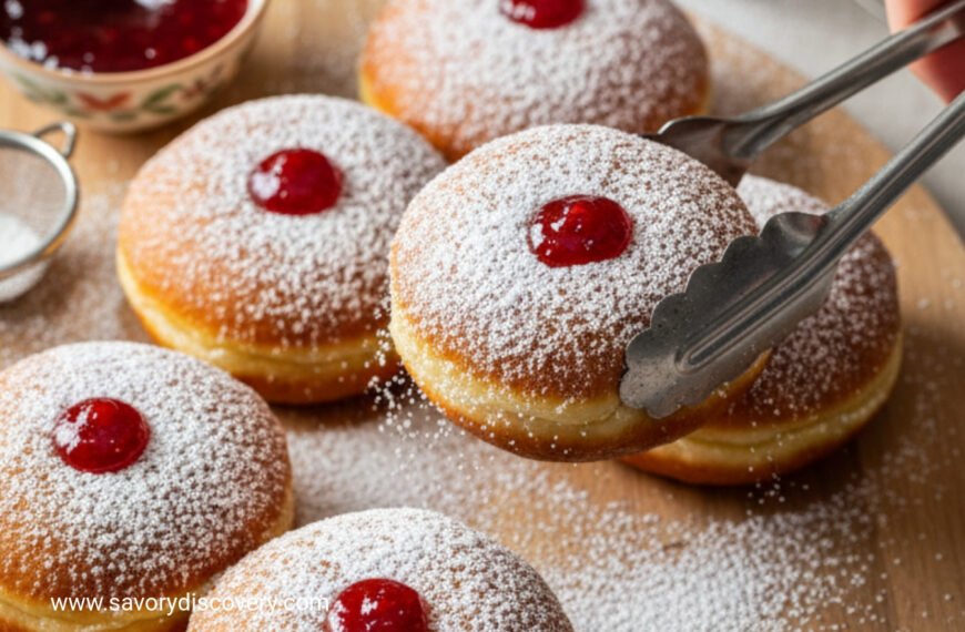 Sugared Hanukkah Doughnut Delights