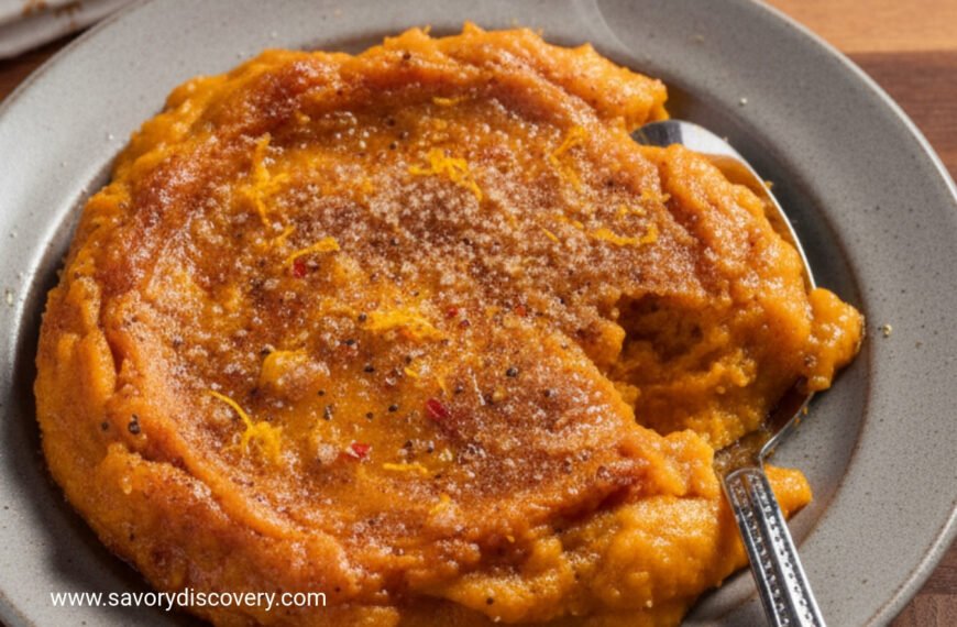 Sweet Potato Casserole Toaster Oven Delight