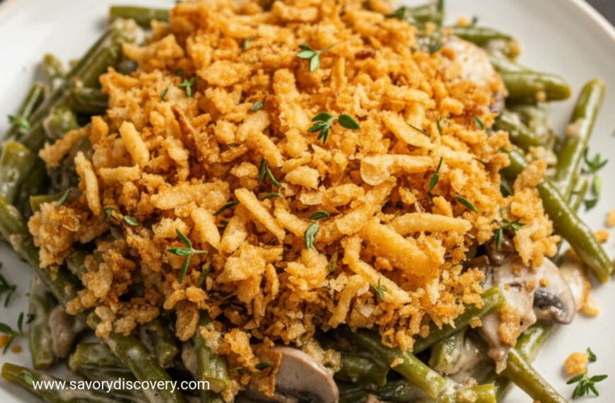 The Crispy Green Bean Holiday Bake