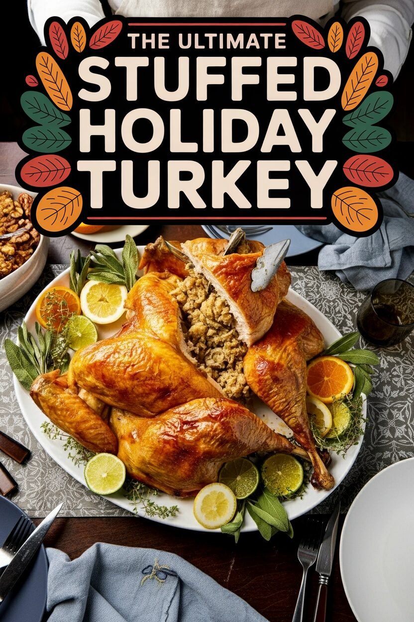 The Ultimate Stuffed Butterflied Holiday Turkey