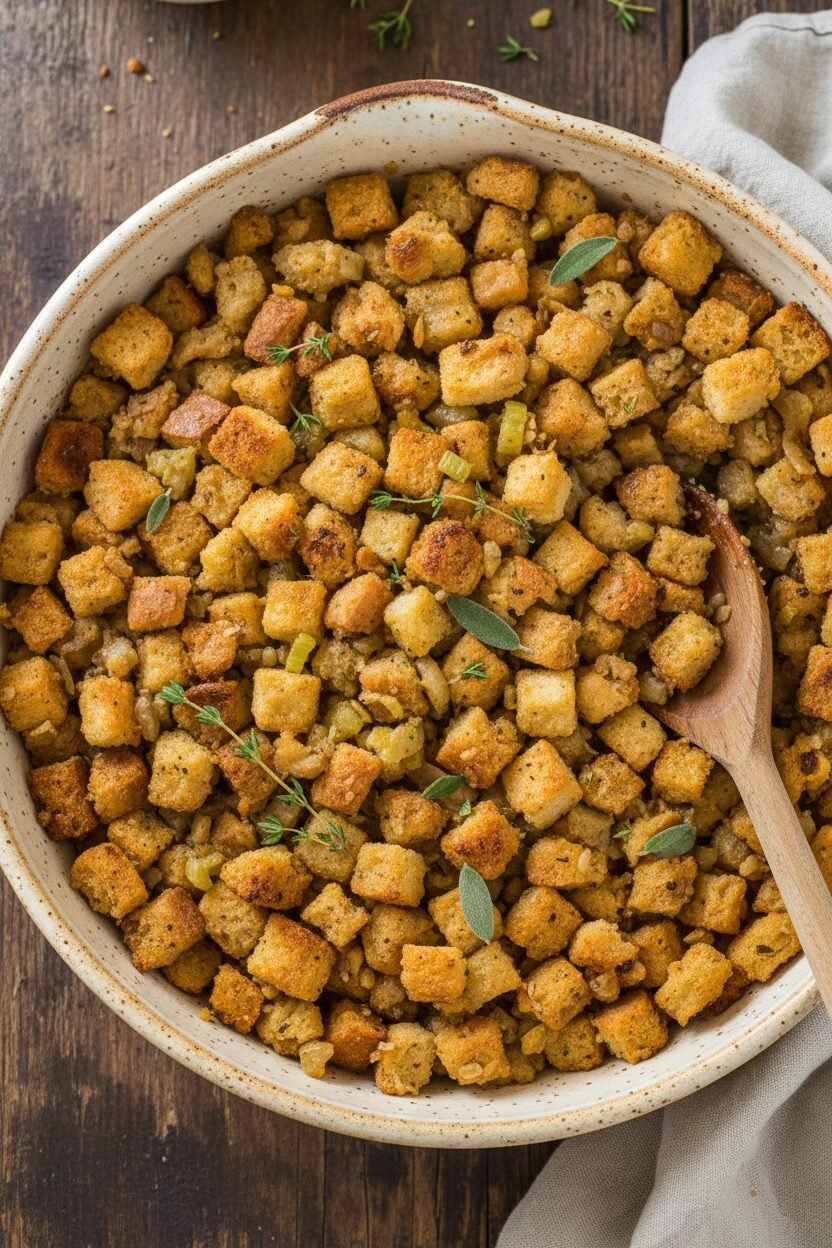 Toaster Oven Holiday Stuffing Simplified