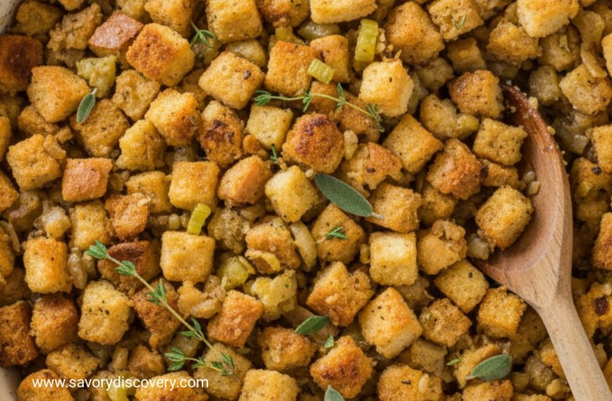 Toaster Oven Holiday Stuffing Simplified