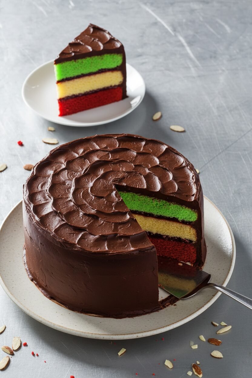 Tricolore Noel Torte