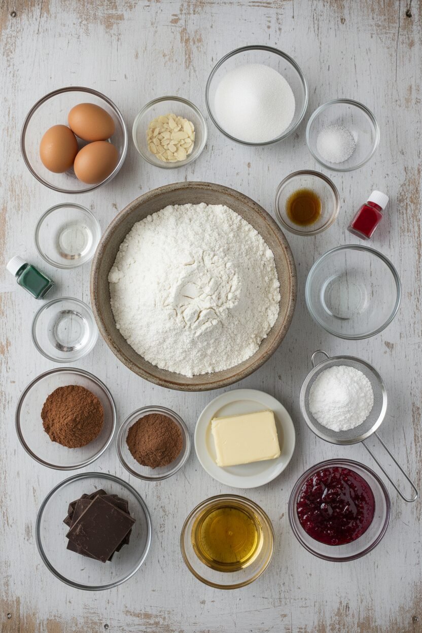 Tricolore Noel Torte