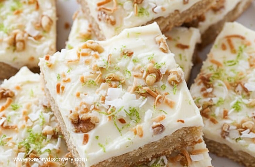 Tropical Snowdrift Coconut Lime Bites