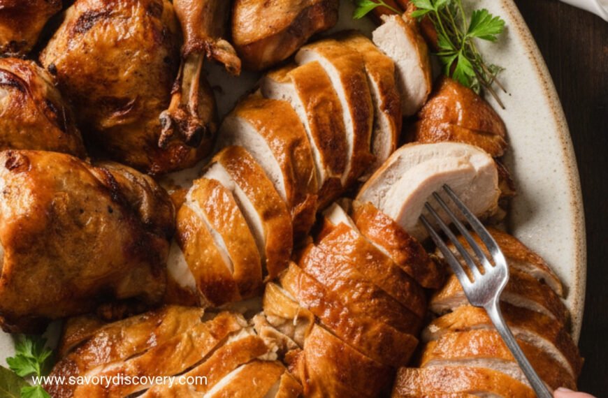 Turkey and Gravy Feast for the Festive Table