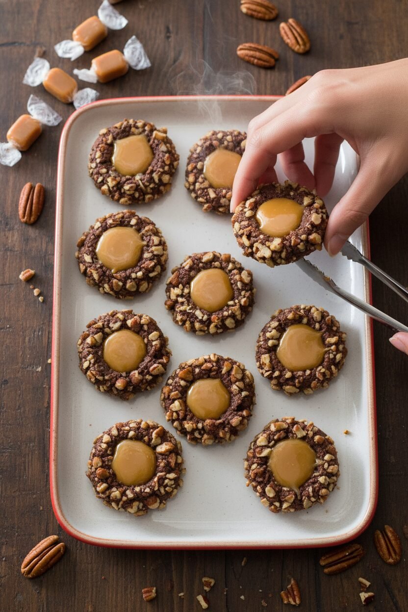 Turtle Cookie Christmas Caramel Crunch