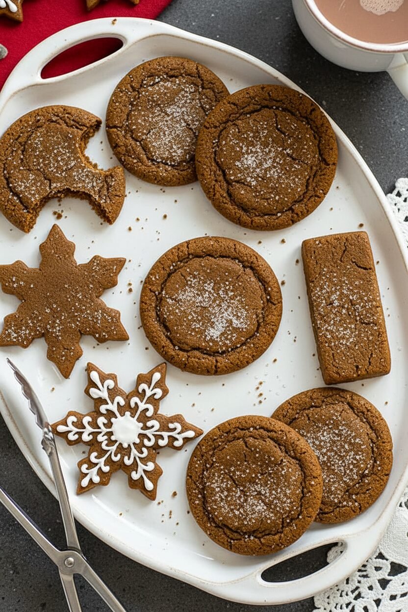 Ultimate Thick and Chewy Gingerbread Gems