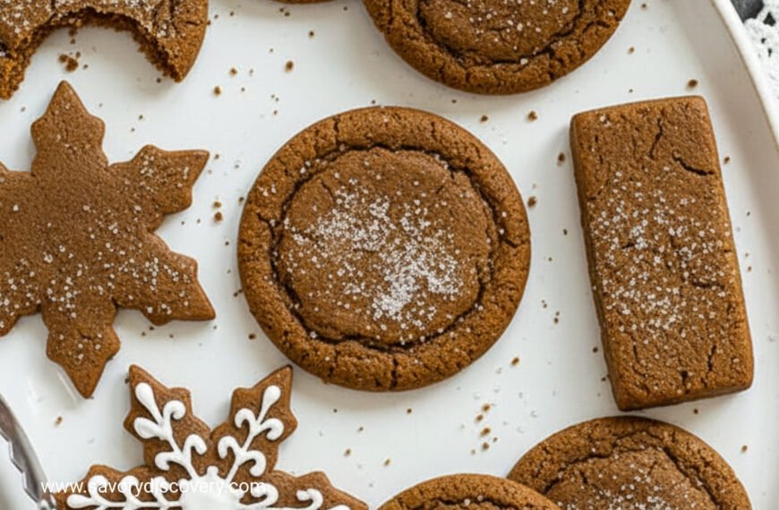 Ultimate Thick and Chewy Gingerbread Gems
