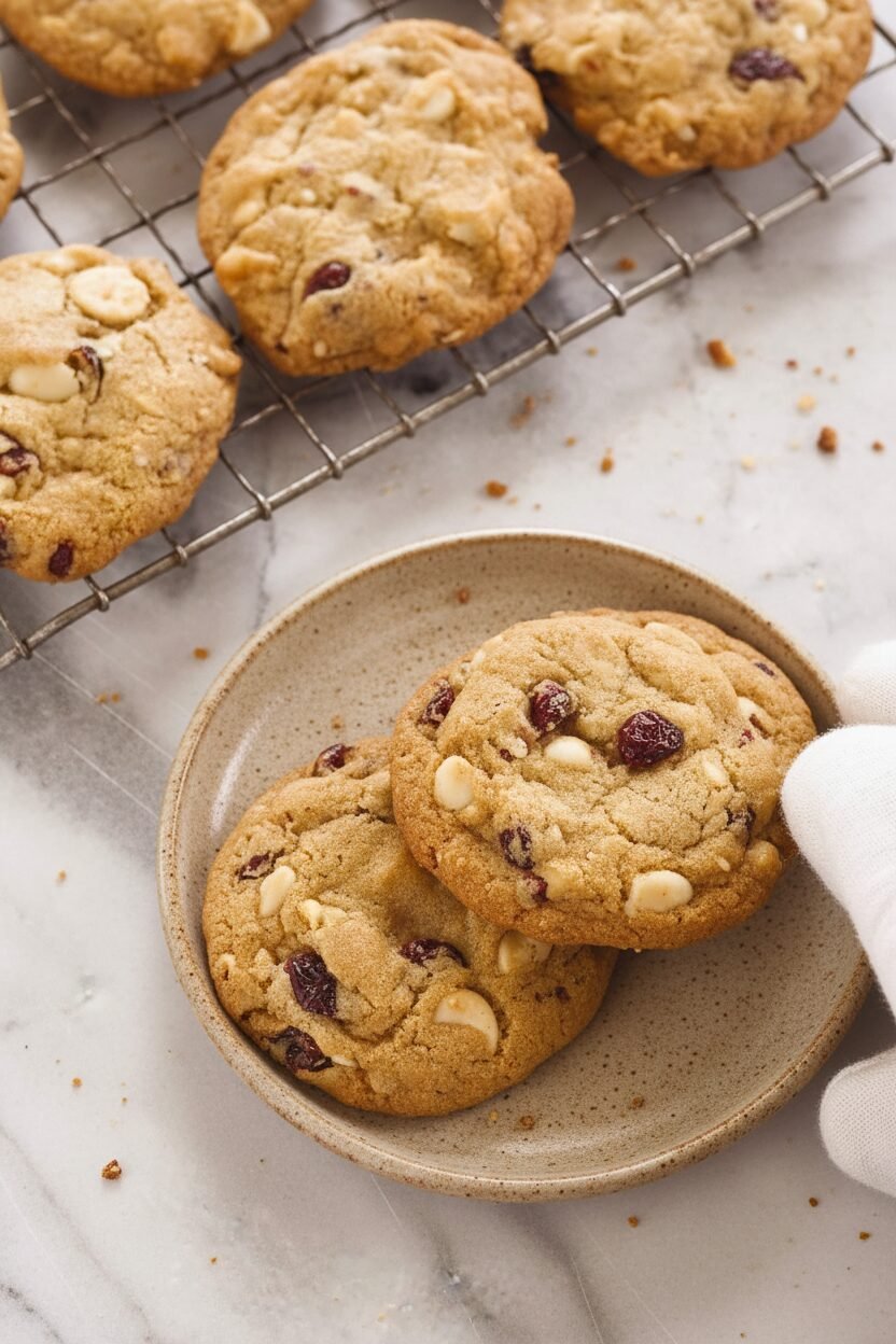 White Chocolate Macadamia Cranberry Bliss