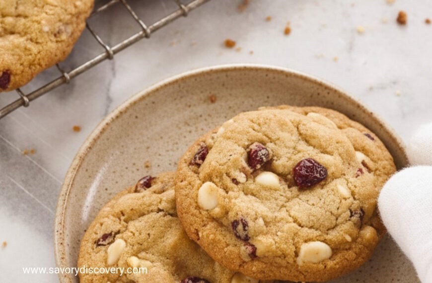 White Chocolate Macadamia Cranberry Bliss