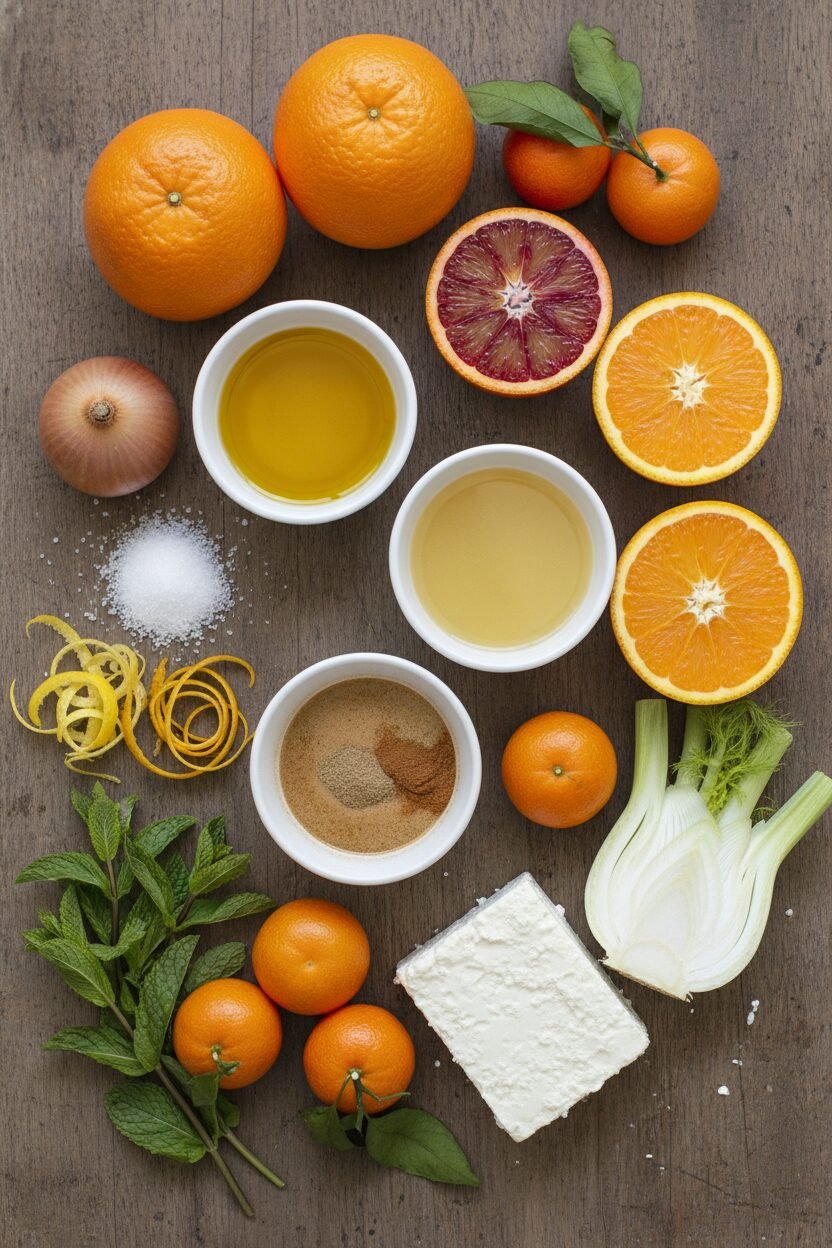 Winter Citrus Salad with Toasted Fennel