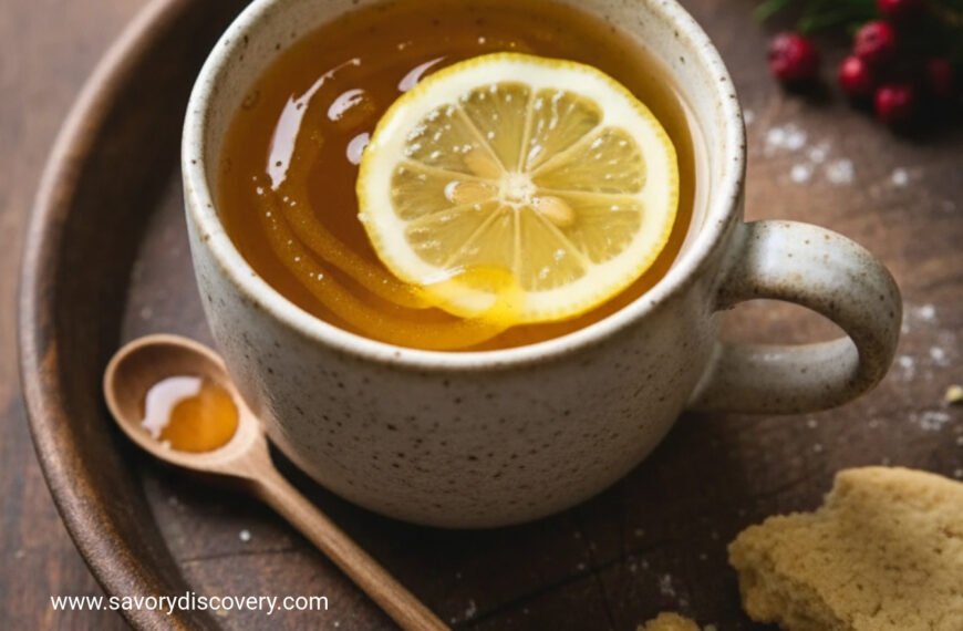 Winter Solstice Honey Lemon Hearth Tea