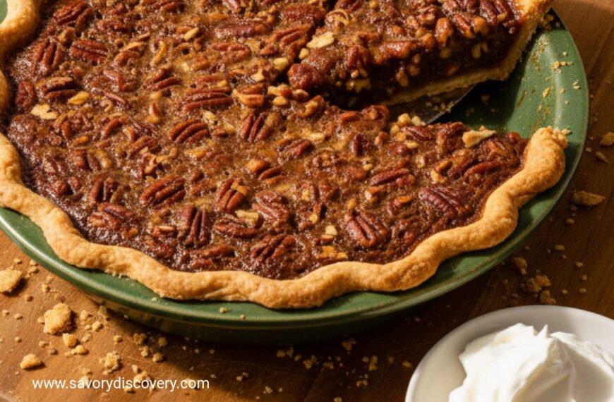 Yuletide Brown Sugar Pecan Pie
