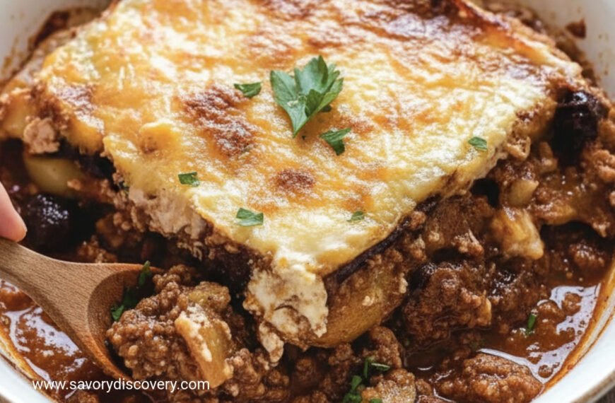 Yuletide Moussaka Bake