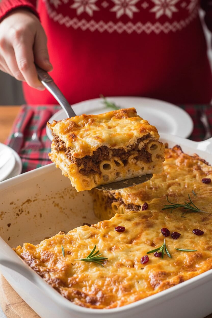 Yuletide Pastitsio Bake