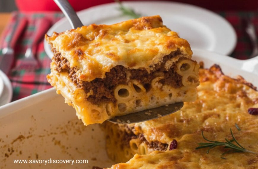 Yuletide Pastitsio Bake