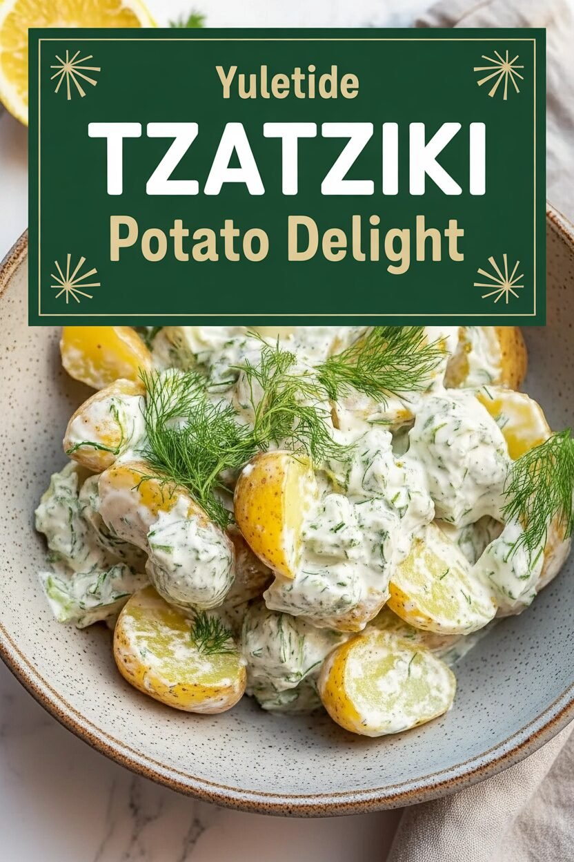 Yuletide Tzatziki Potato Delight