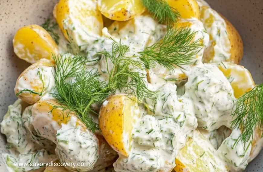 Yuletide Tzatziki Potato Delight