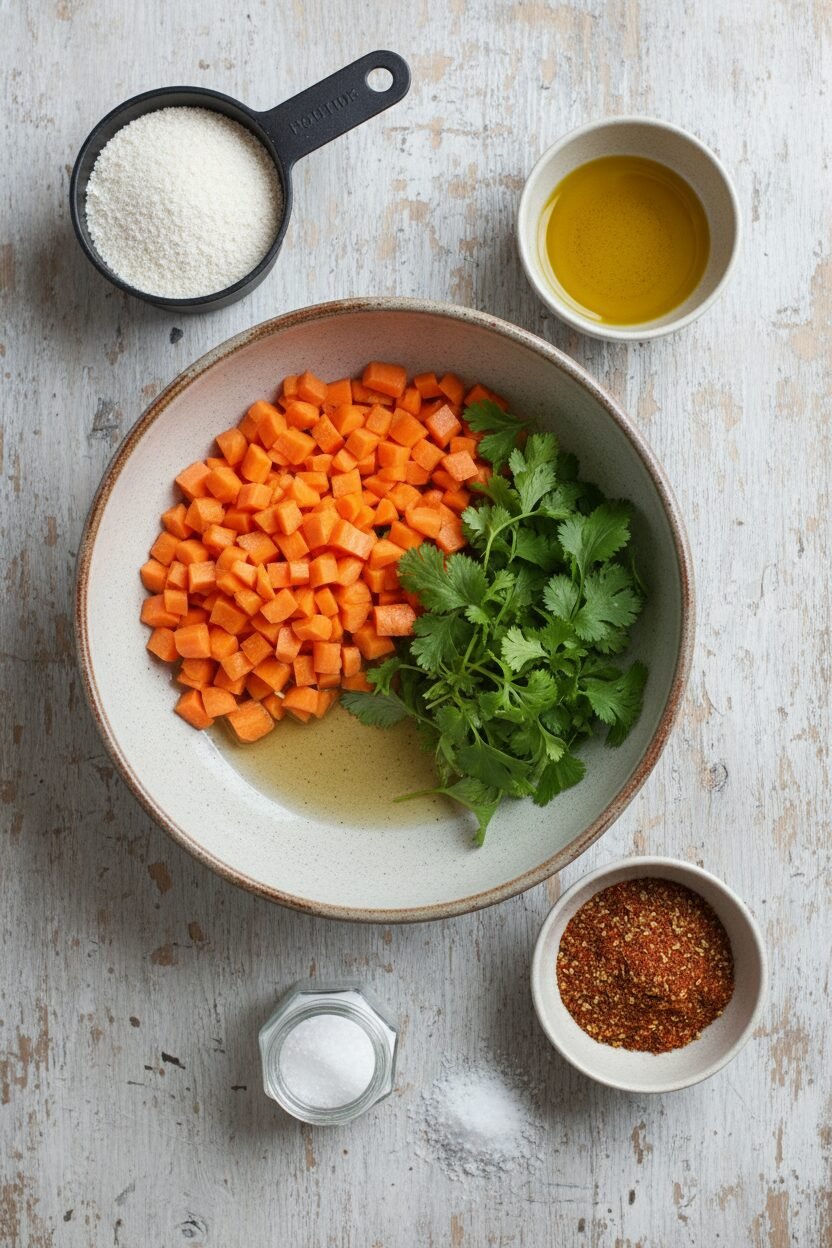 Zaatar Crusted Carrots with Cilantro Christmas Feast