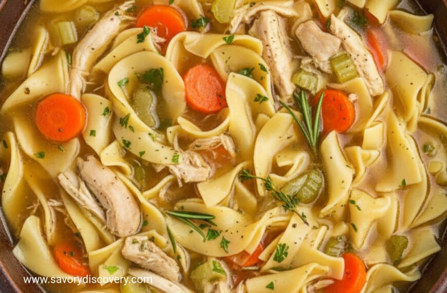 Classic Chicken Noodle Soup Recipe (Just Like Grandma Made!)