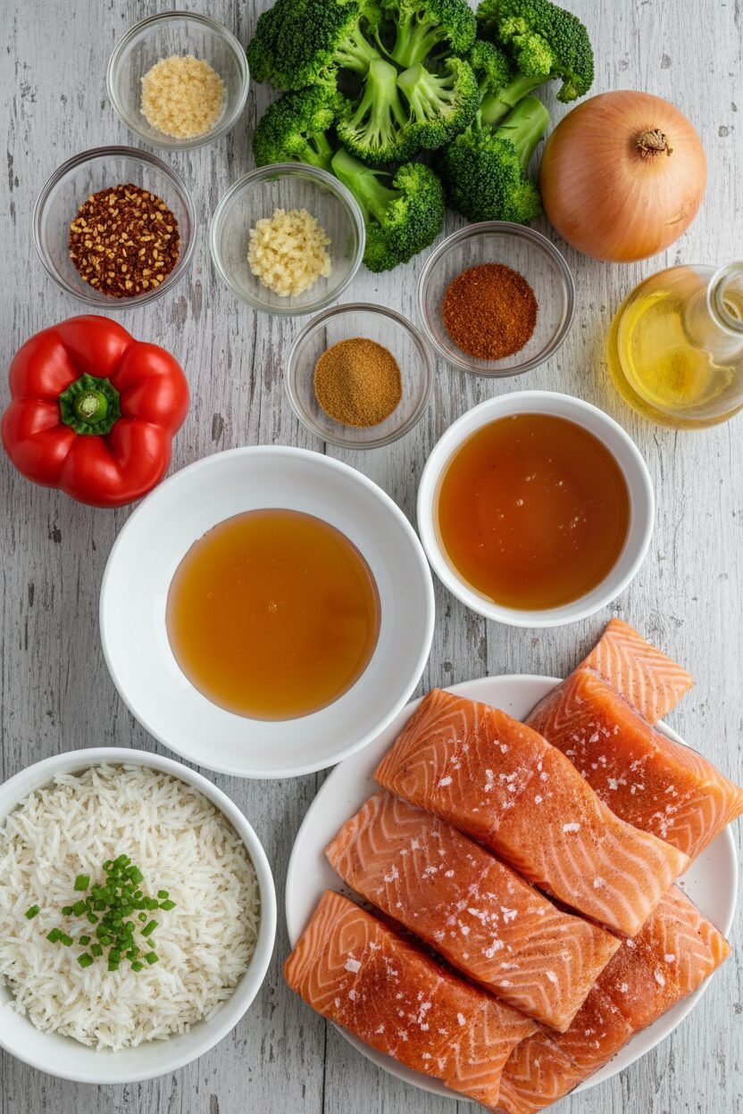 Holiday Glazed Salmon with Roasted Vegetables